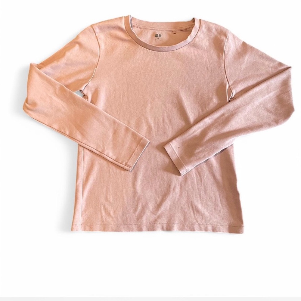 Uniqlo Women’s Pink Long Sleeve Shirt